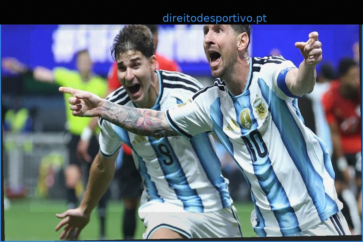 Argentina protagoniza virada histórica contra o Egito e avança às quartas de final
