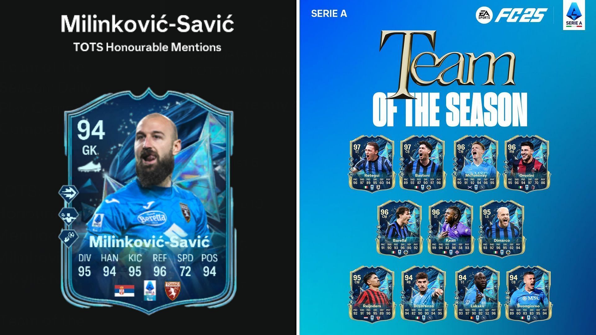 Preview Rodman e Pulisic no Team of the Season da NWSL e Serie A no EA Sports FC 25