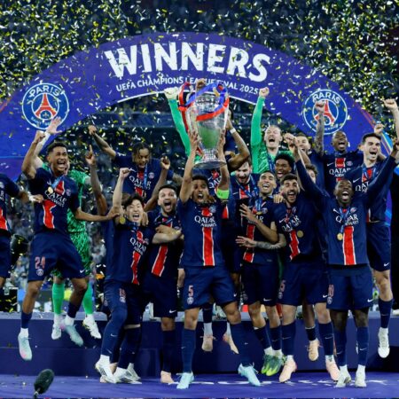 Avaliações dos jogadores do PSG na final da Liga dos Campeões: Doué e Dembélé em destaque