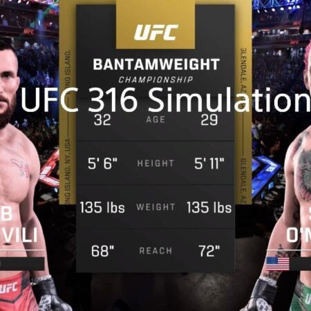 UFC 316: A Grande Desforra entre Dvalishvili e O’Malley 2