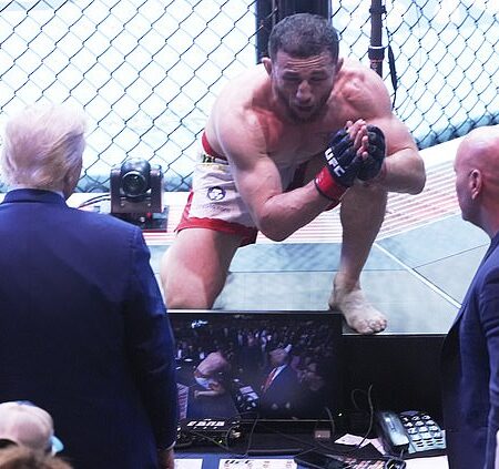 Reação a Donald Trump no UFC 316 e Gesto de Merab Dvalishvili