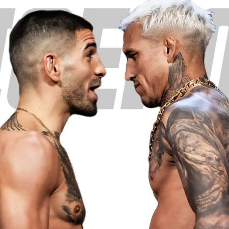 Ilia Topuria exibe transformação impressionante após decisão de carreira antes do combate no UFC 317 contra Oliveira