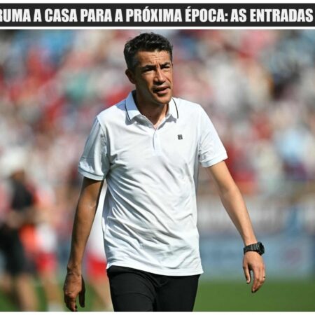 Thiago Almada Fora dos Planos do Benfica