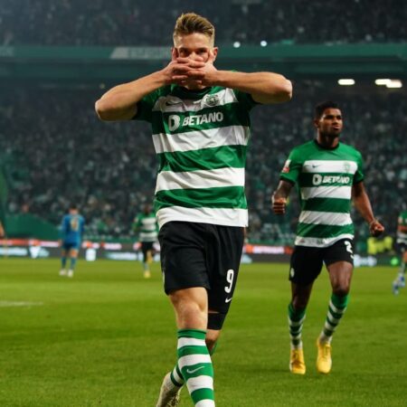 Viktor Gyokeres Apresenta-se Mais Tarde no Sporting