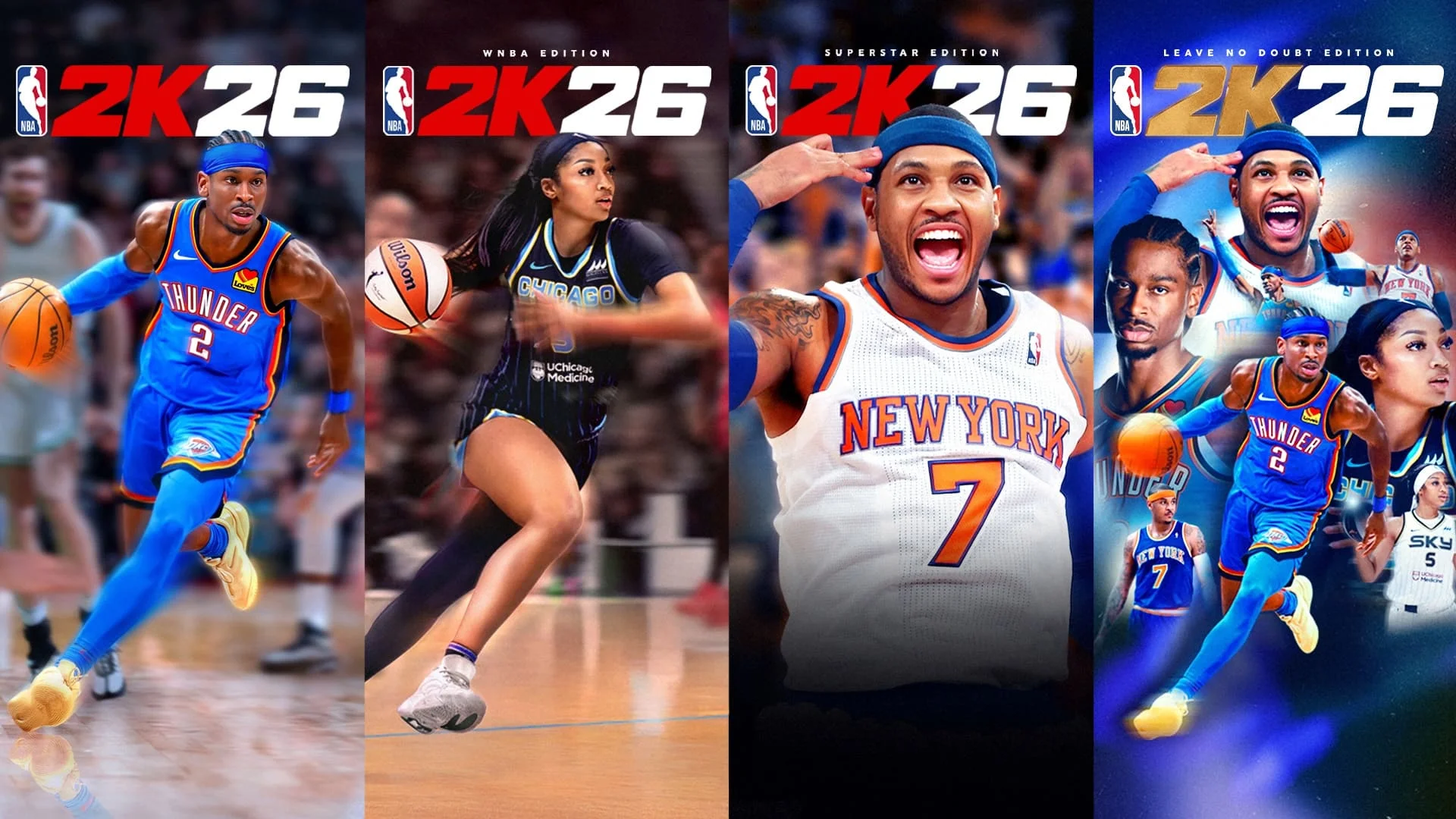 Preview Atletas de Capa do NBA 2K26 Revelados