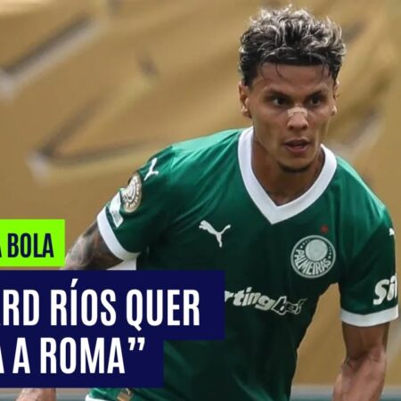 Benfica avança com proposta por Richard Ríos do Palmeiras