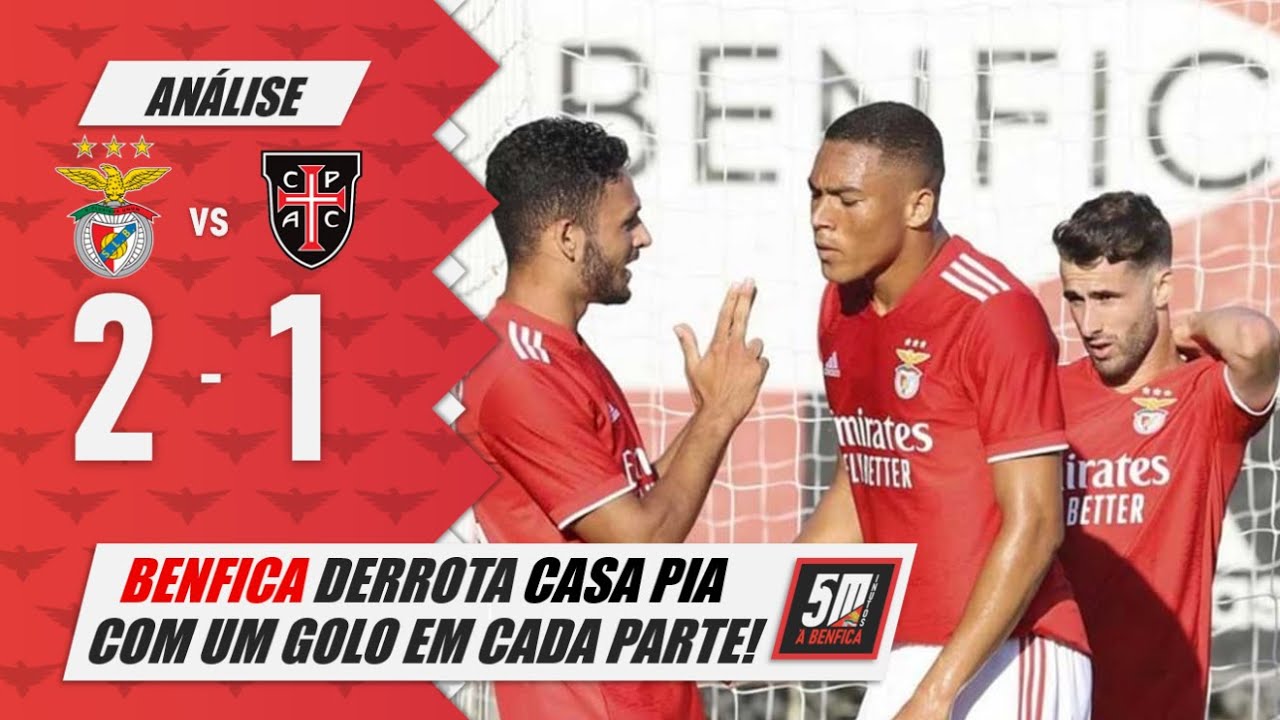 Preview Benfica B empata com Casa Pia em jogo com golos tardios