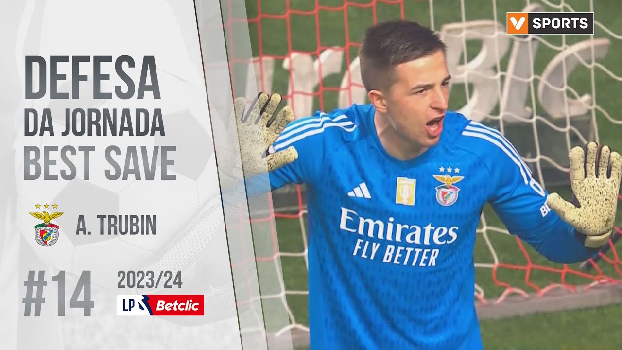 Preview As Melhores Defesas da 7.ª Jornada da I Liga: Destaques de Trubin, Rui Silva e Outros Guarda-Redes